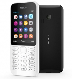 TELEMÓVEL NOKIA 222 DUAL SIM BRANCO
