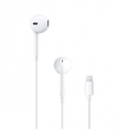 Auriculares Apple EarPods Lightning MMTN2ZM/A Branco 