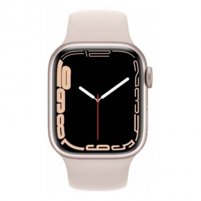 Apple Watch Series 7 GPS 41mm Alumínio Luz das Estrelas C/Bracelete