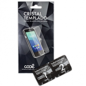 Pelicula de vidro temperado COOL para iPhone 15 (FULL 3D preto)