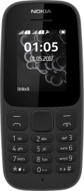 Nokia 105 (2019) Dual SIM Black