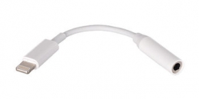 Cabo Lightning para conector de 3,5 mm - Branco