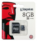 KINGSTON MICRO SD 8GB C/ADAPT class4 
