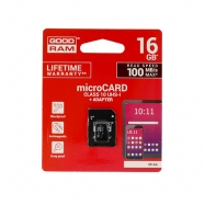 GoodRam Micro SD 16Gb Class10 C/ Adap
