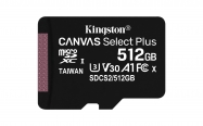 Kingston 512GB Micro SD SDXC Canvas Select Plus Class10