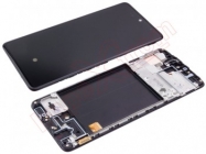 Touch + Display C/ Frame Sams Galaxy A51, SM-A515 Preto