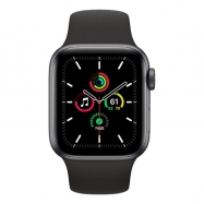 Smartwatch Apple Watch SE GPS 44mm Space Gray Aluminium Case Black